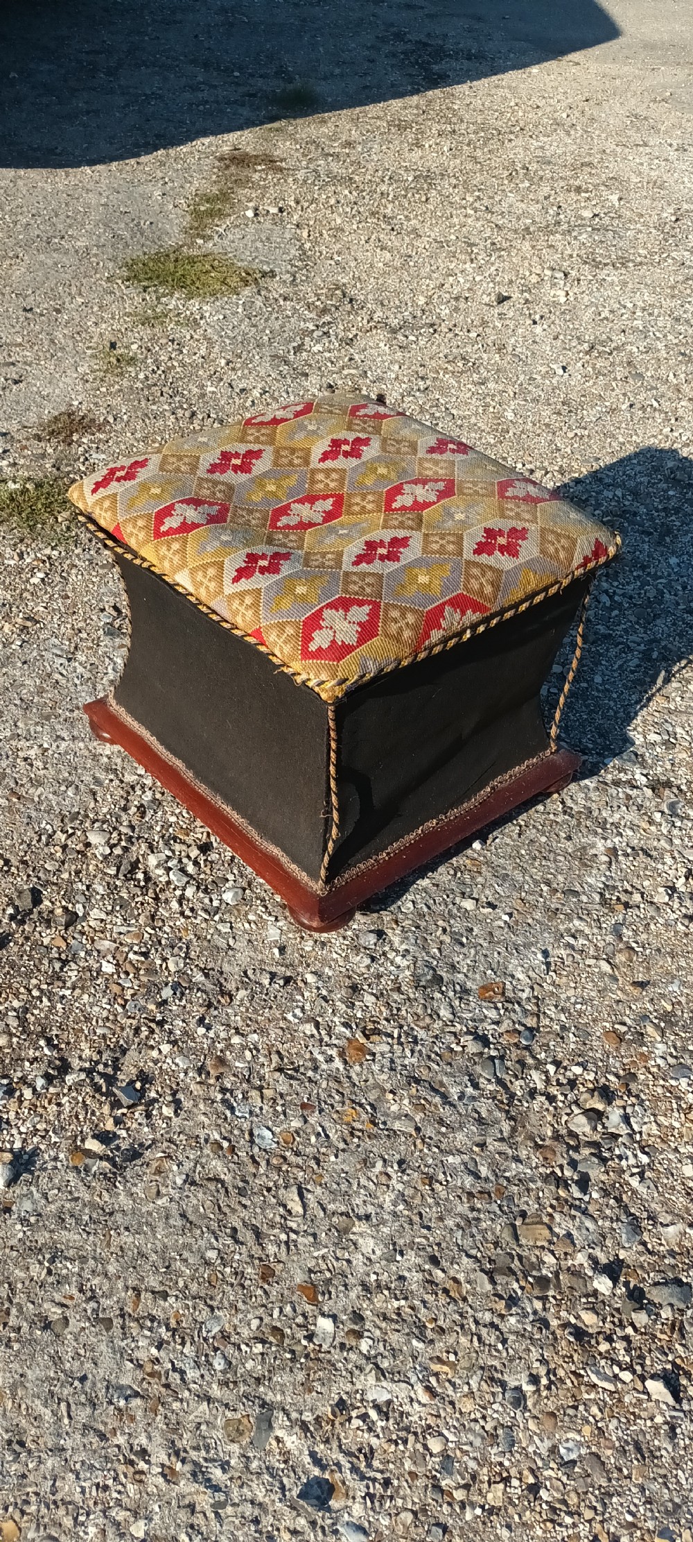 Victorian box seat stool View II