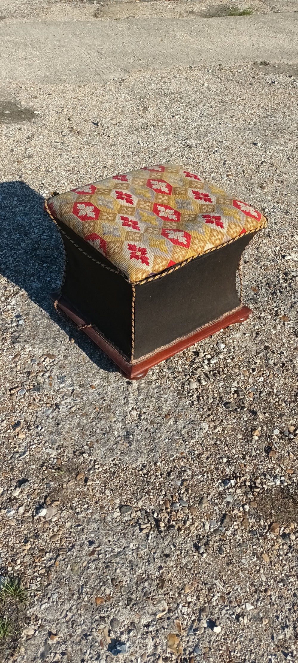 Victorian box seat stool View IV