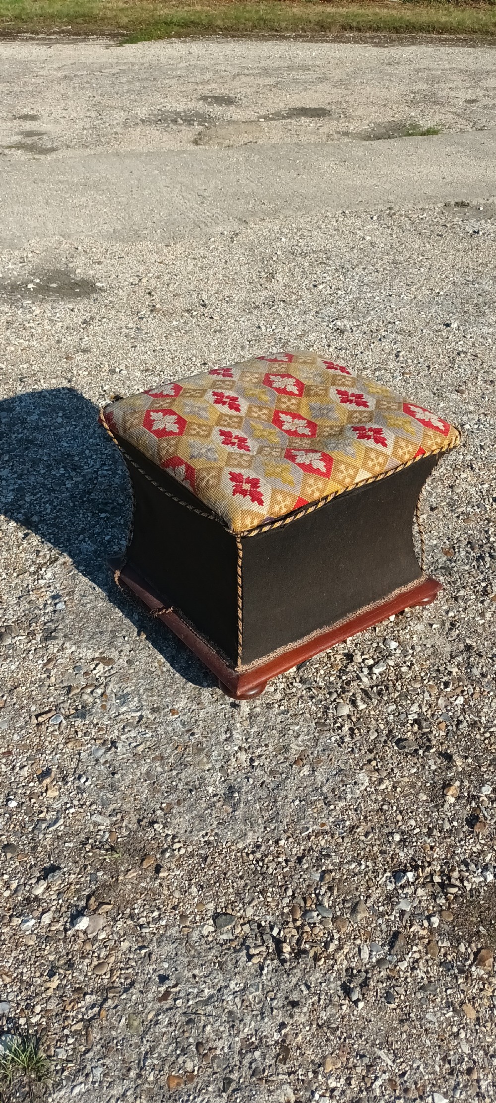 Victorian box seat stool View VII