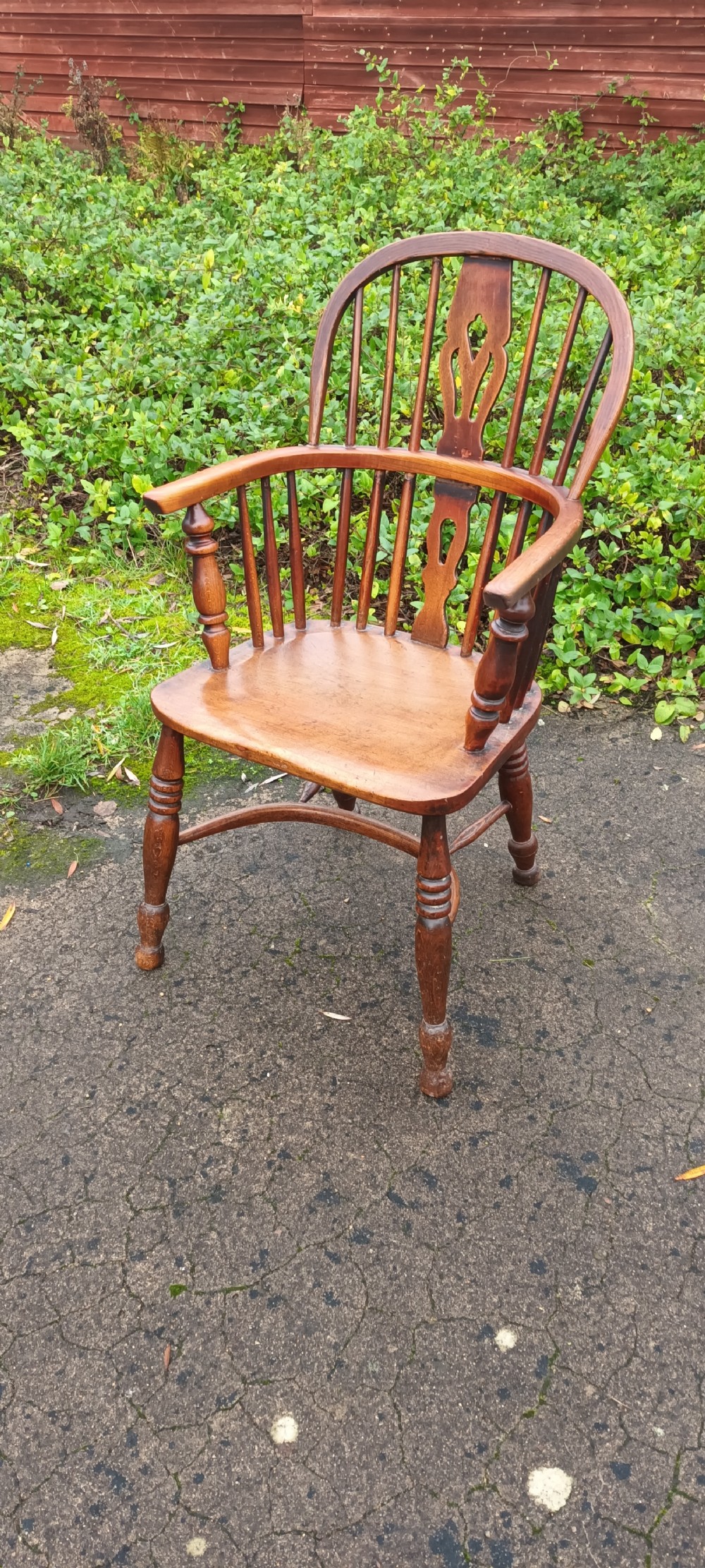 Victorian Windsor armchair.  View IV