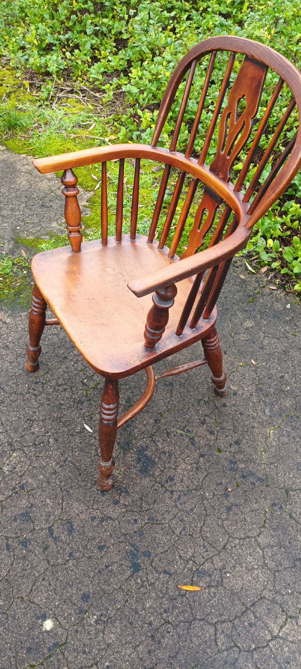 Victorian Windsor armchair.  View V