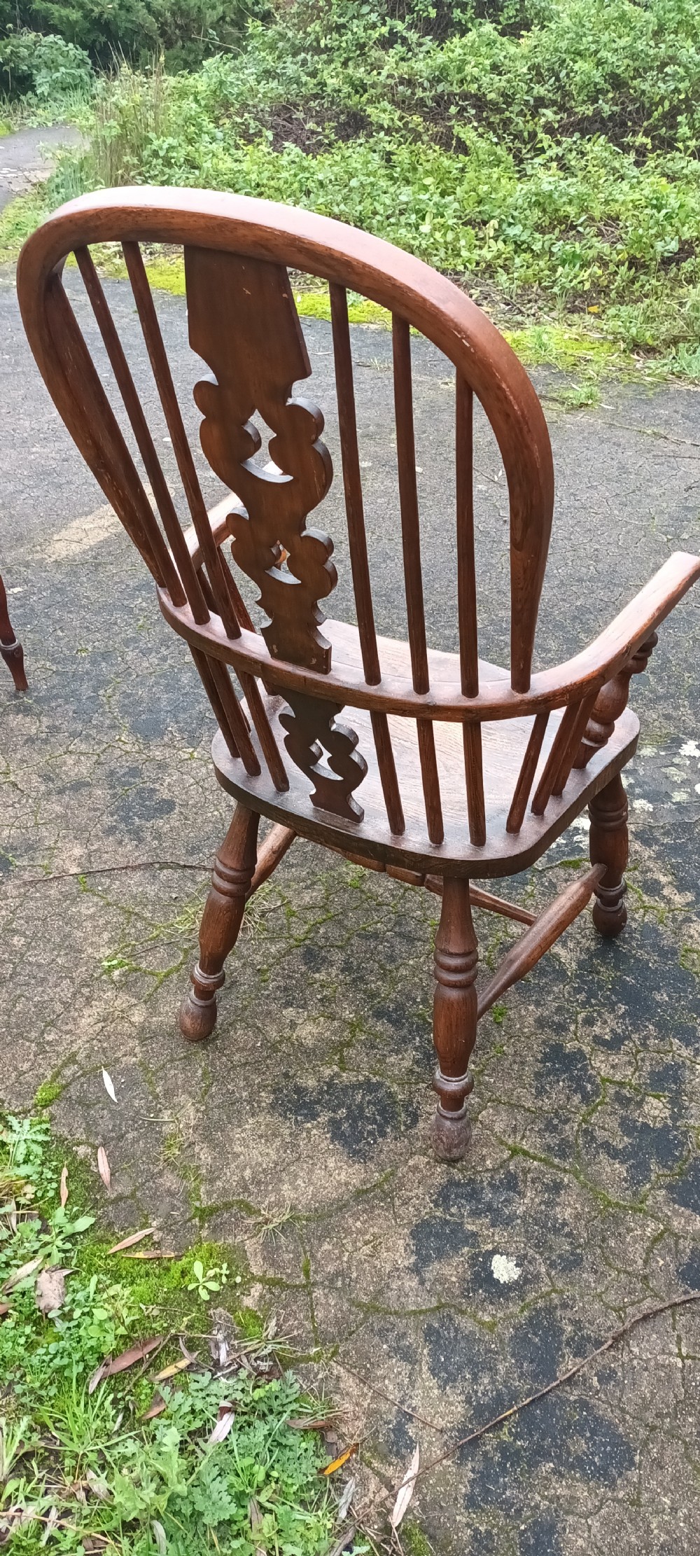 Victorian Windsor armchair with 