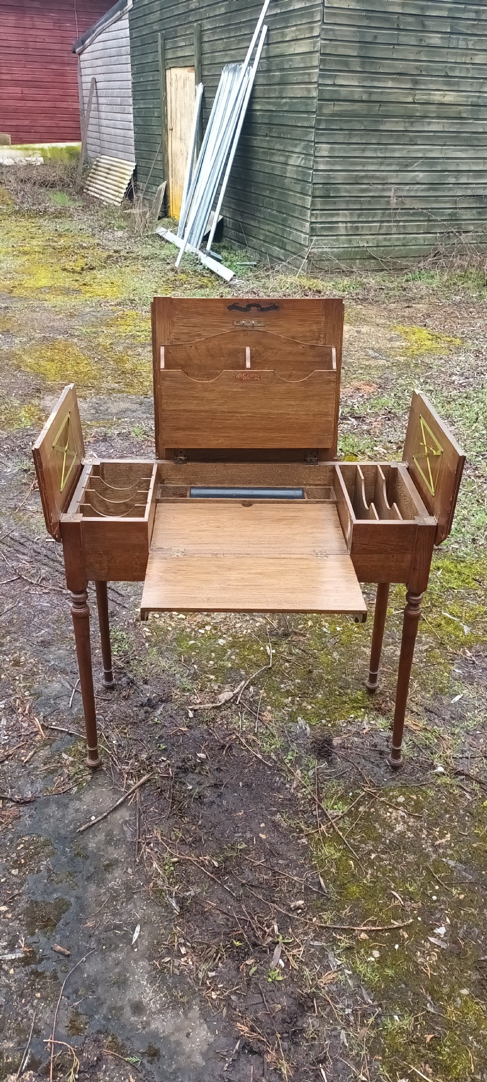 Edwardian lady's writing table. 
