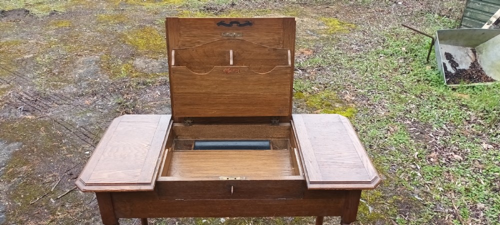 Edwardian lady's writing table.  View VI