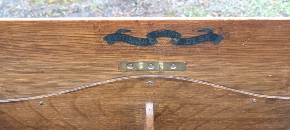 Edwardian lady's writing table.  View VII