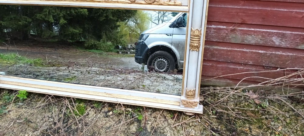 Decorative Regency  style overmantel mirror View III