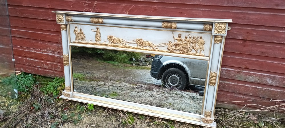 Decorative Regency  style overmantel mirror View VII