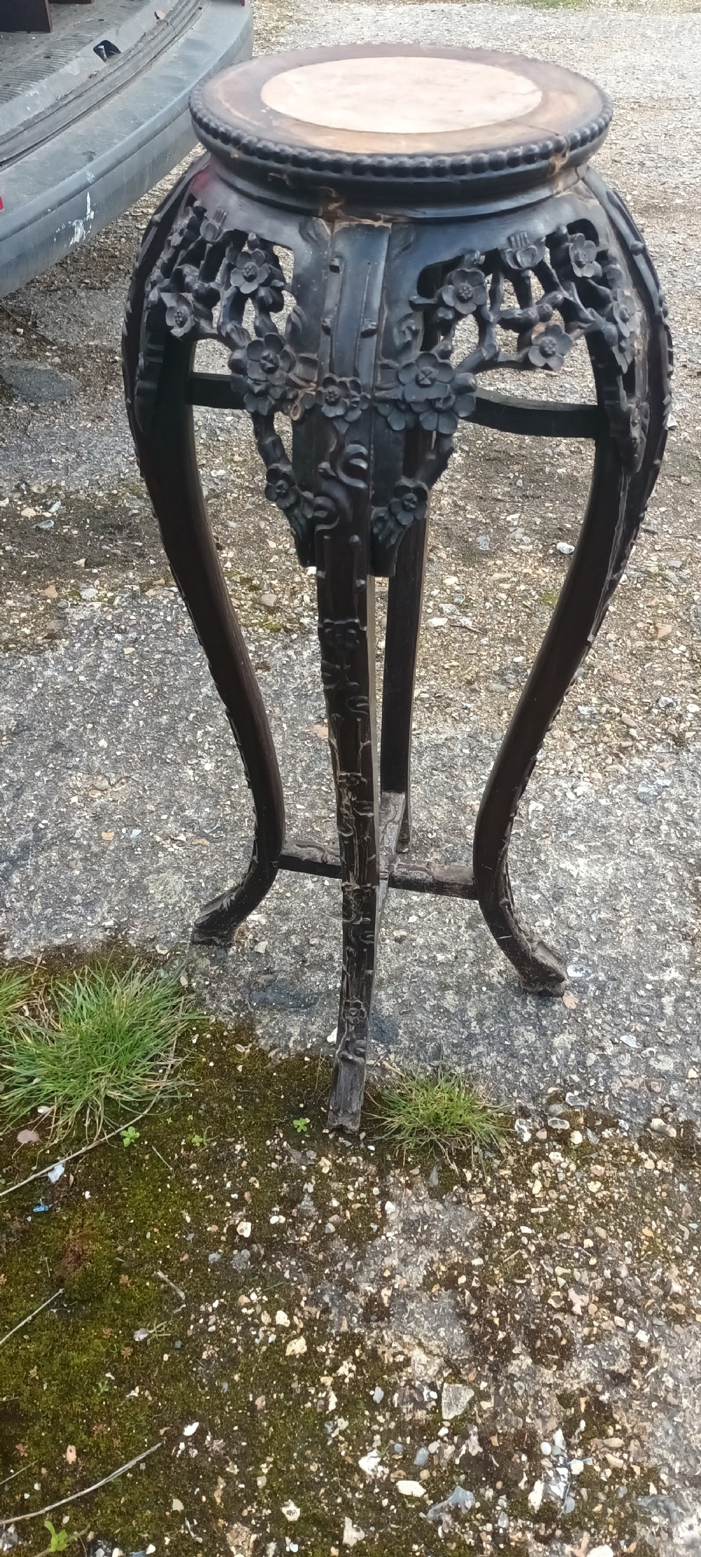 Carved Chinese stand View IV