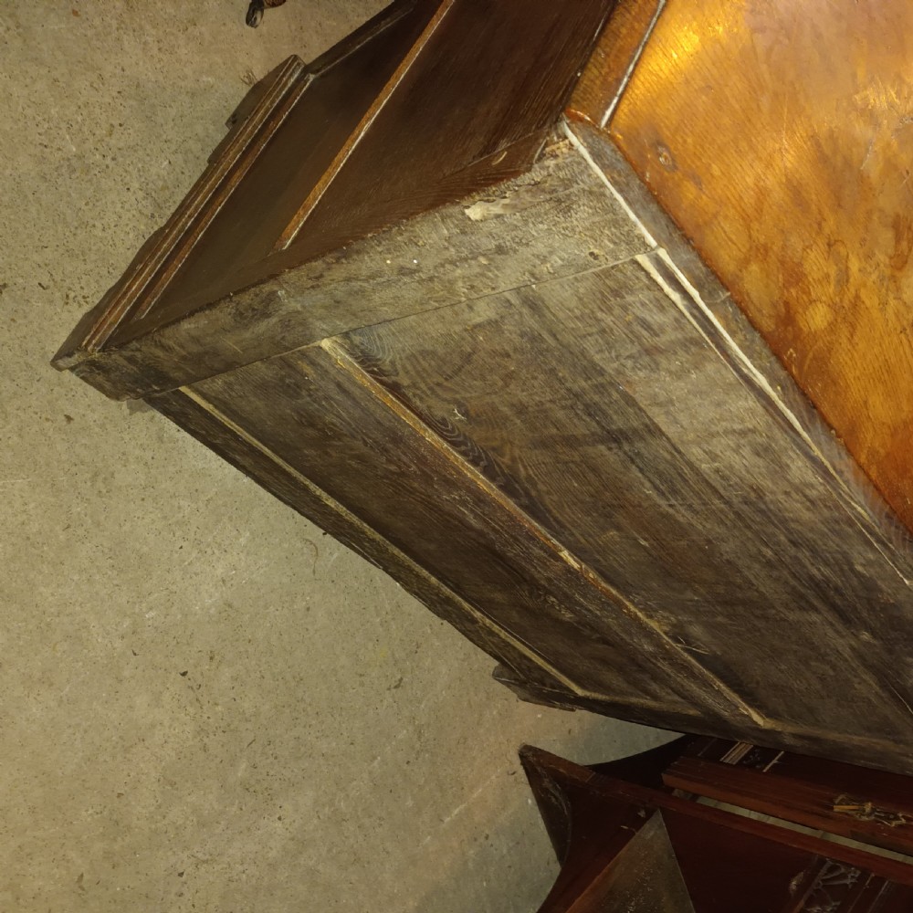 17th century oak chest of drawers. View XIII