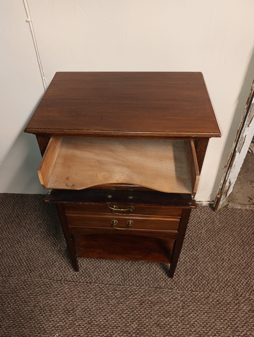 Edwardian mahogany 5 drawer office filing chest View III
