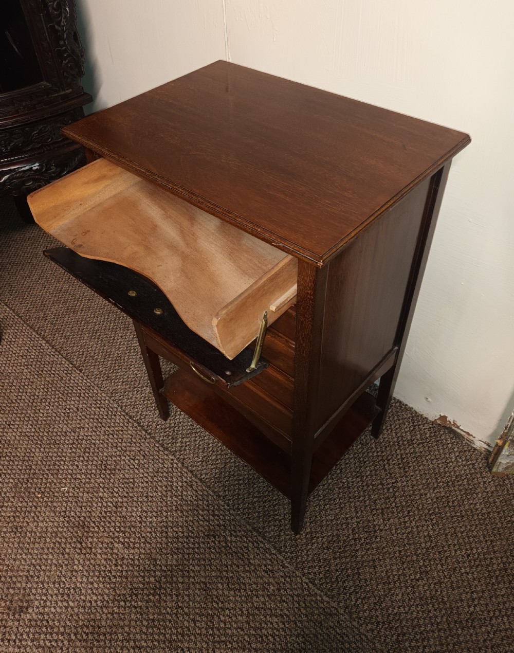Edwardian mahogany 5 drawer office filing chest View IV