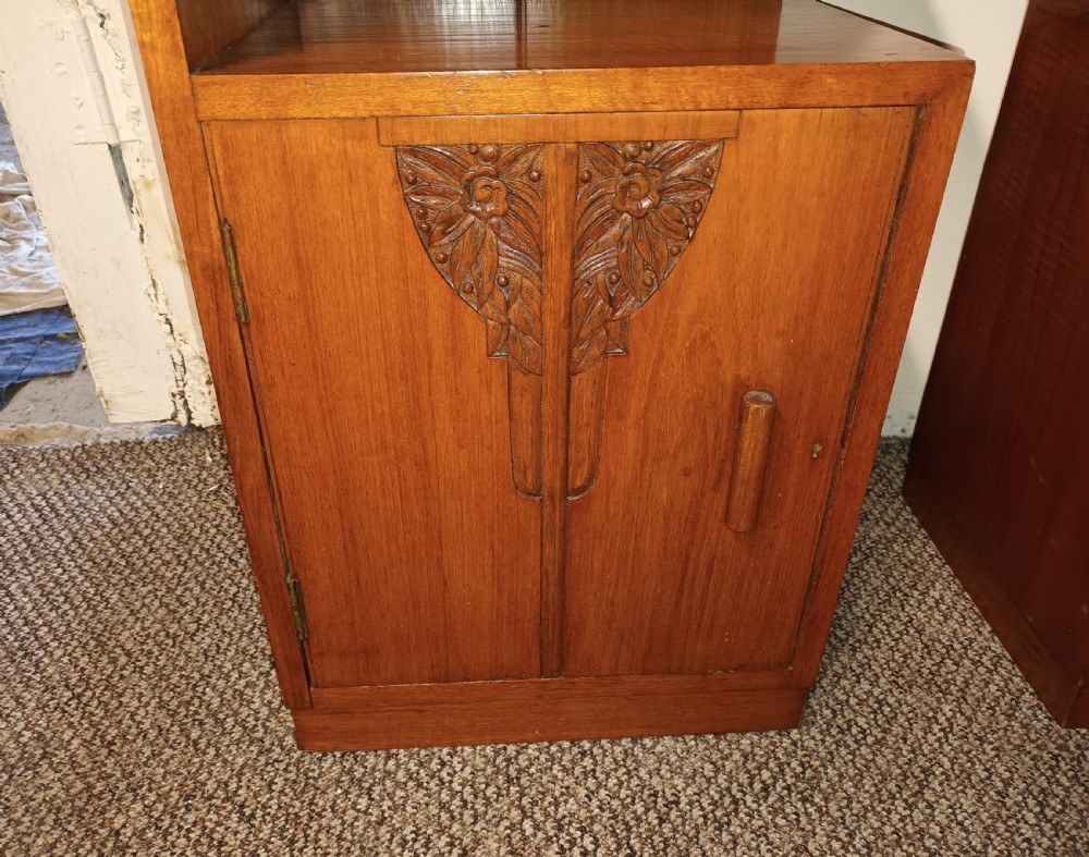 Pair of Art Deco bedside cabinets.  View IV