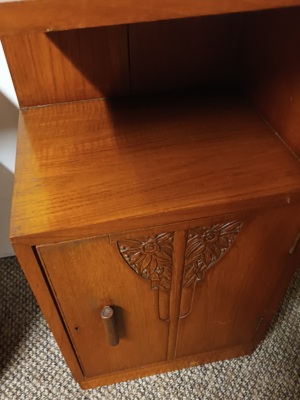 Pair of Art Deco bedside cabinets.  View X