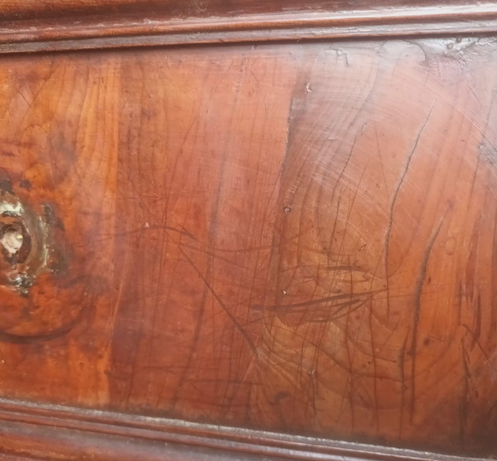 17th century yew,oak and elm chest of drawers. View XI