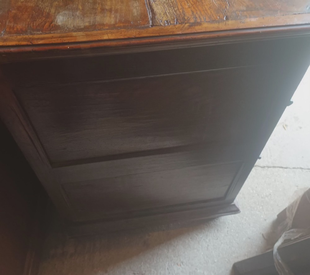 17th century yew,oak and elm chest of drawers. View XIX