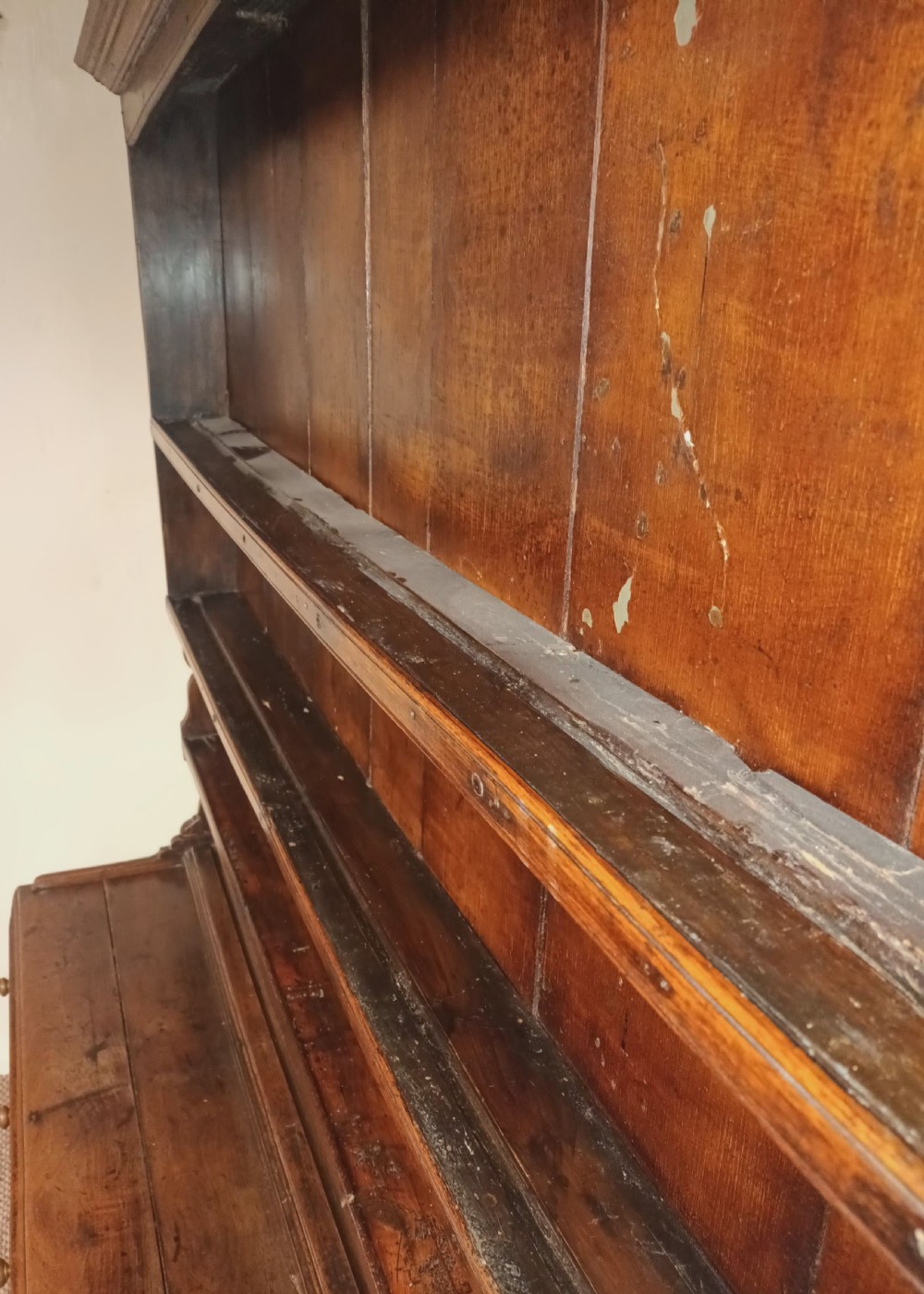 Late Georgian oak dresser.  View V