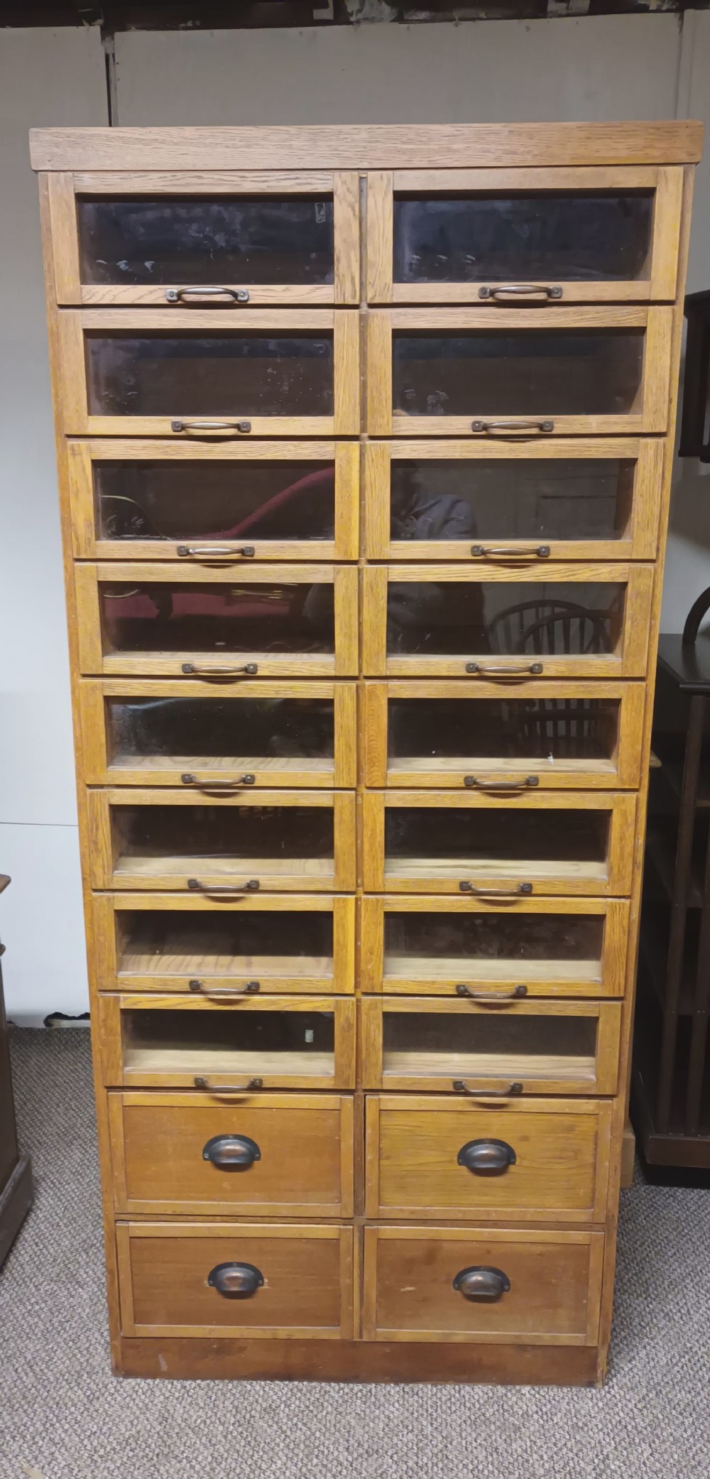 Shop haberdashery cabinet 