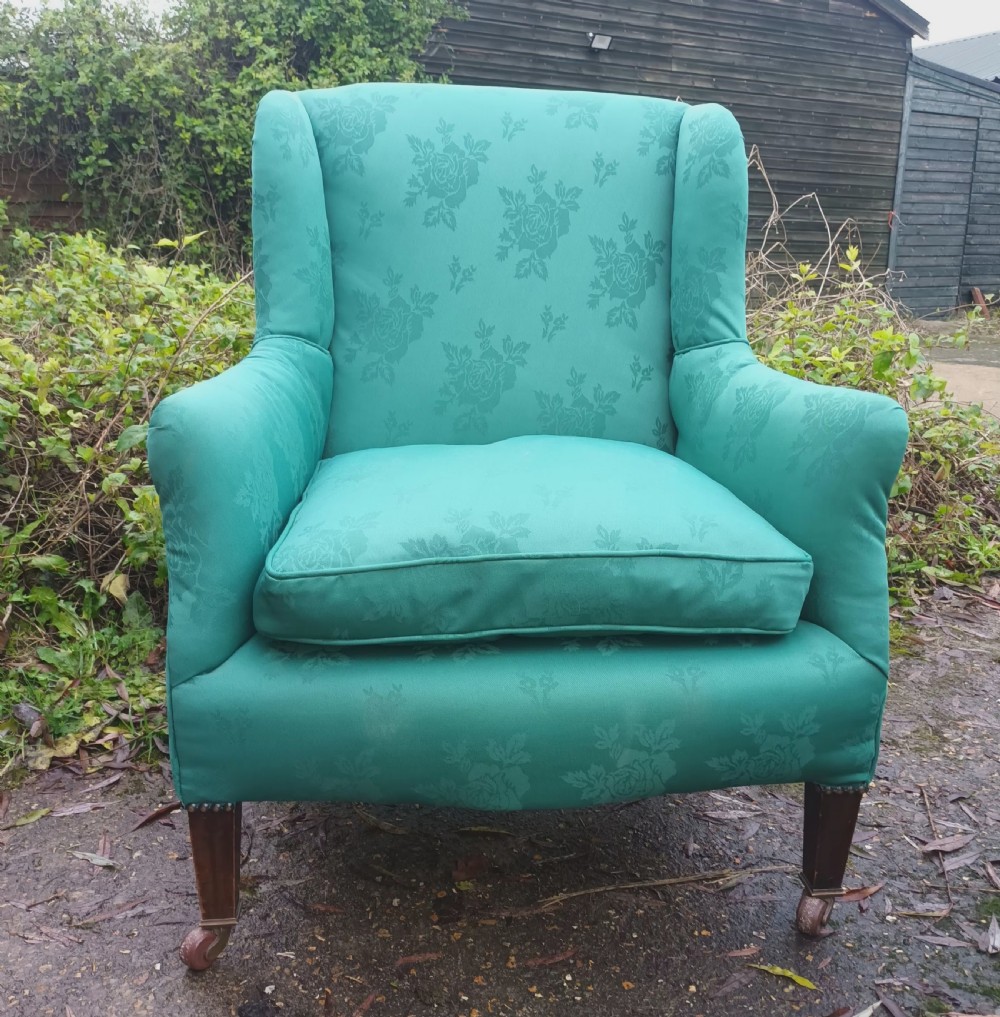 Edwardian upholstered armchair  View VI