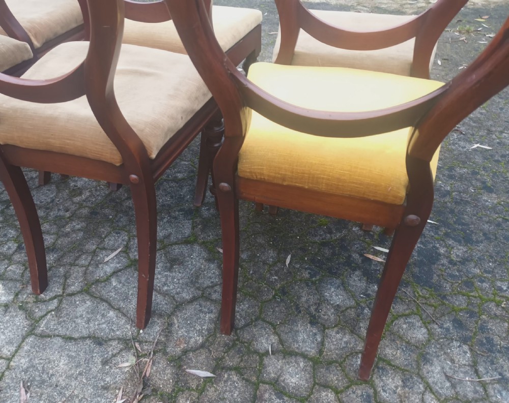 10 late Victorian dining chairs View III