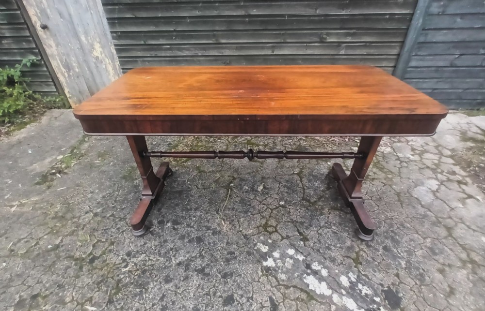 Regency rosewood sofa table.