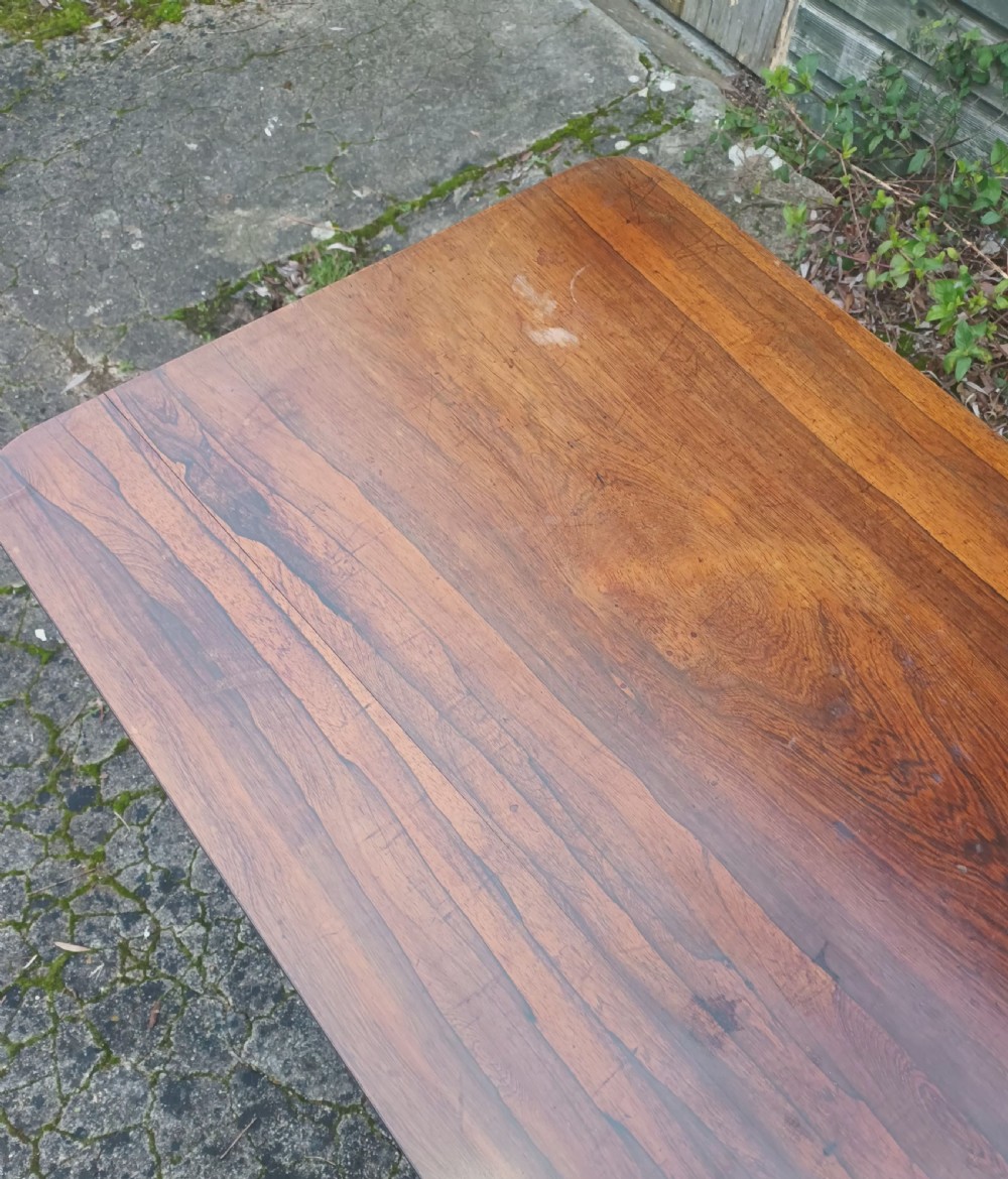 Regency rosewood sofa table. View III