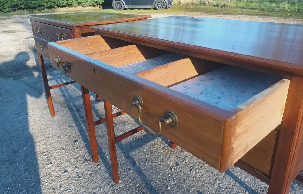 Pair of mahogany bedside chests  View X
