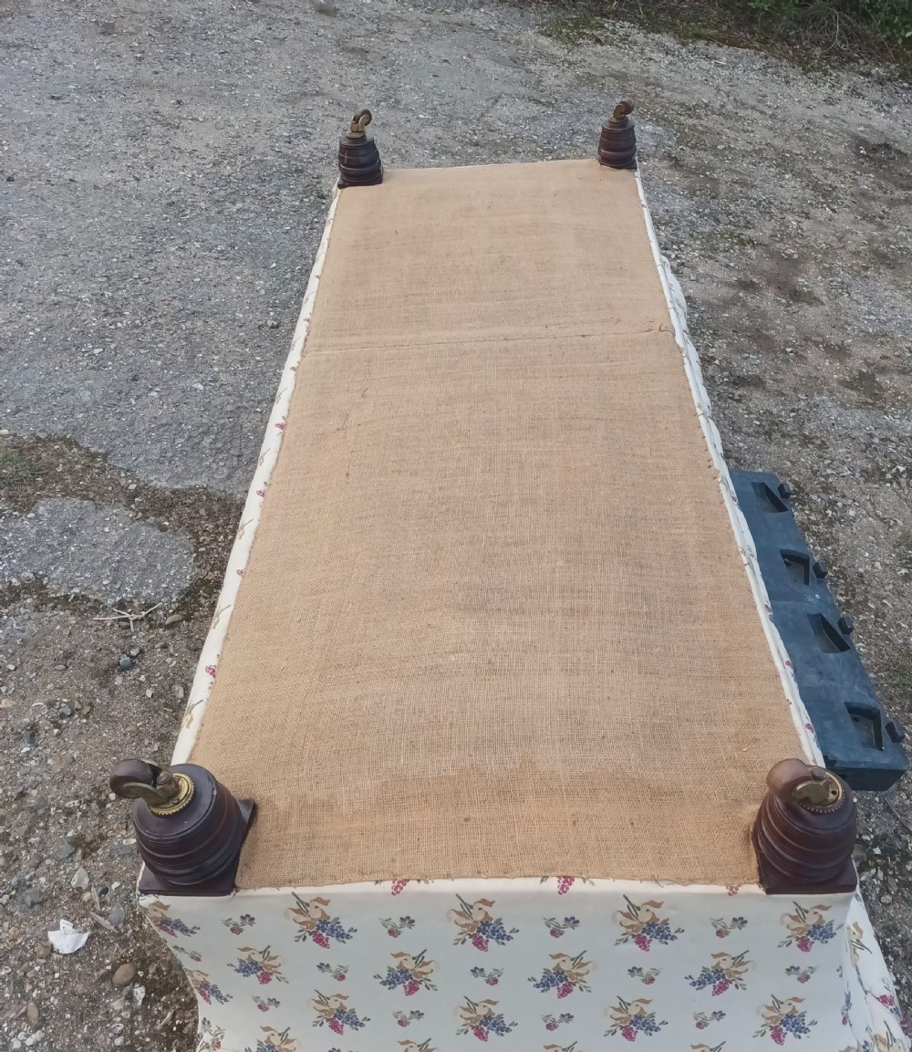 Large Victorian country house button back roll arm Chesterfield sofa . View VIII