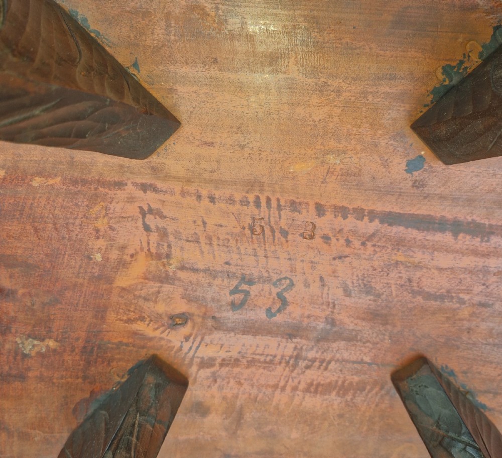 Carved Liberty's Japanese 2 tier table - used in the series 
