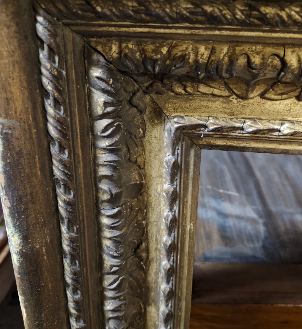 Large 19th century gilt picture frame.  View IX
