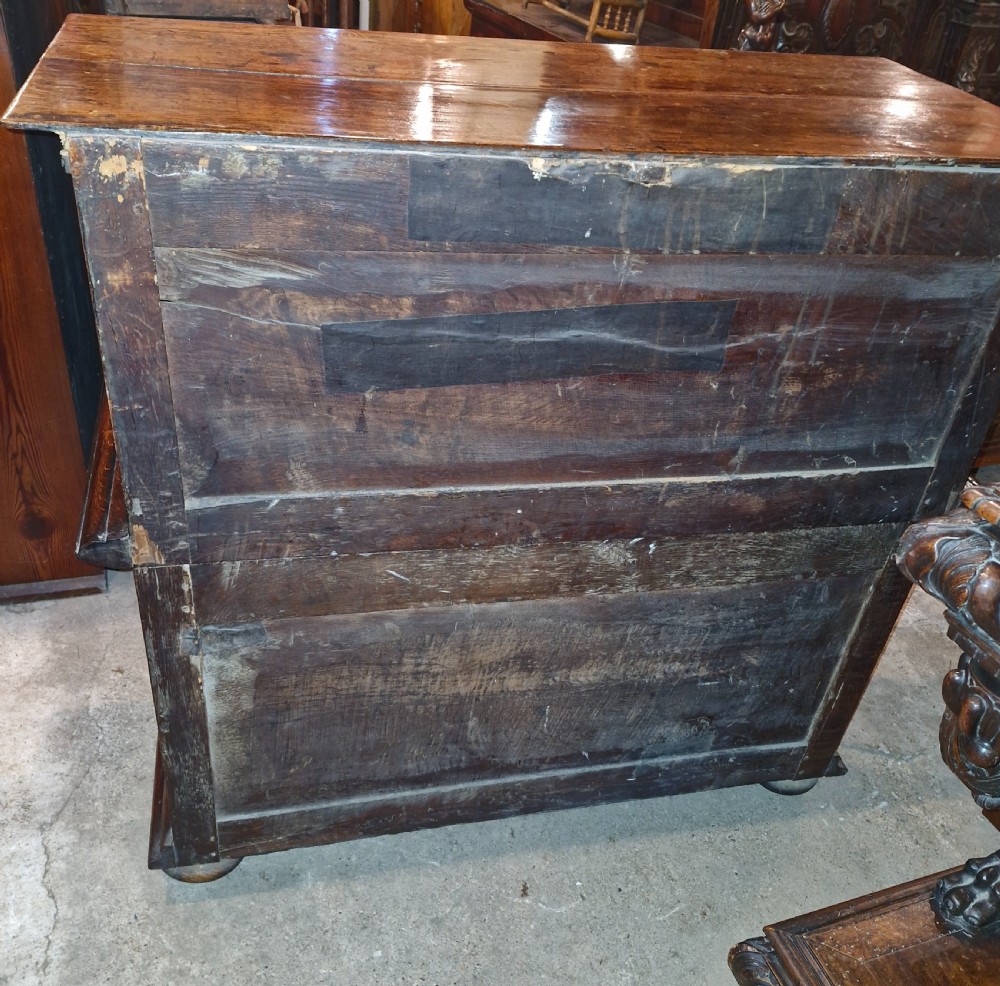 17th century chest of drawers. View XIV
