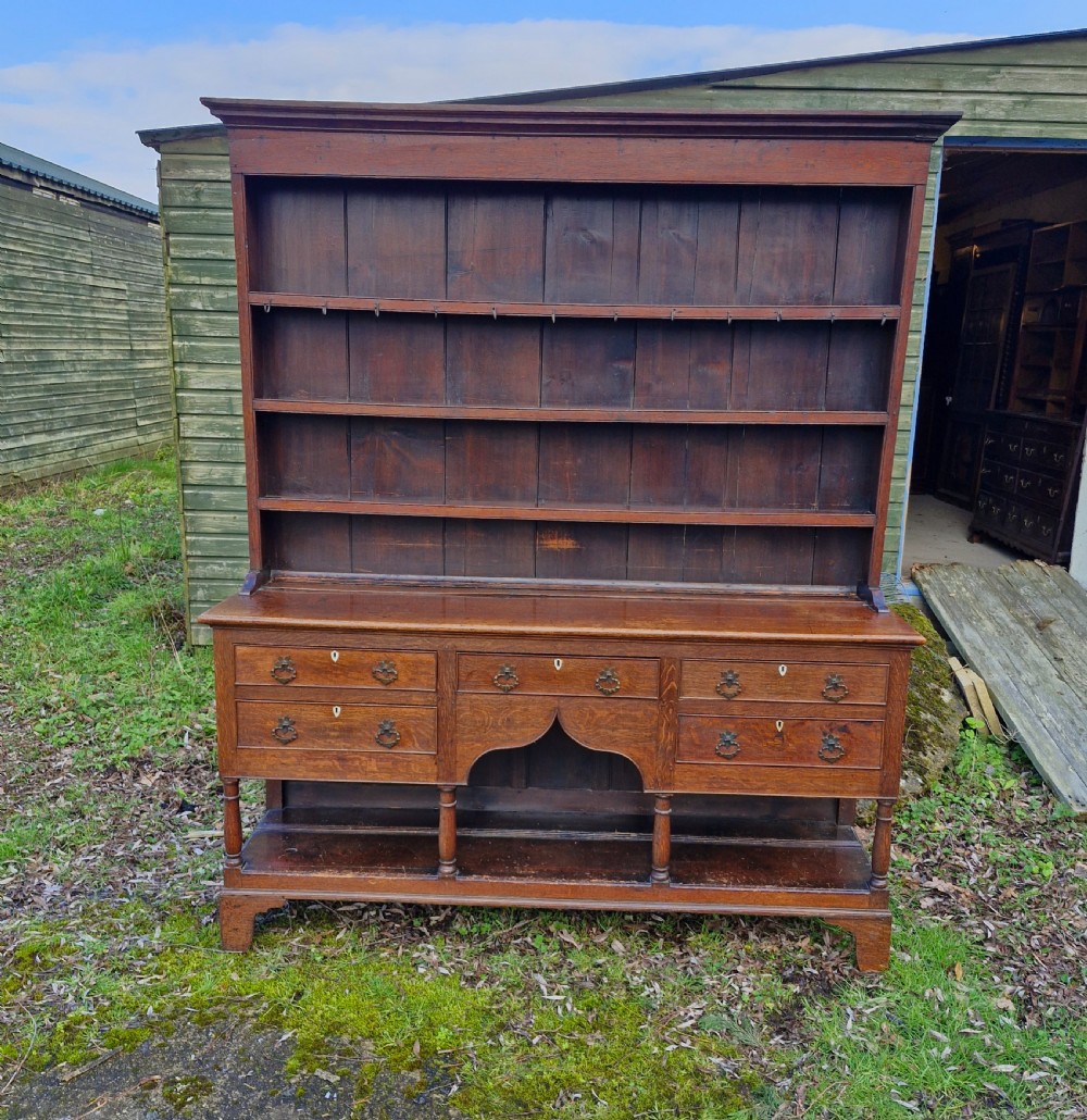 Regency oak 2 part Welsh dresser  View V
