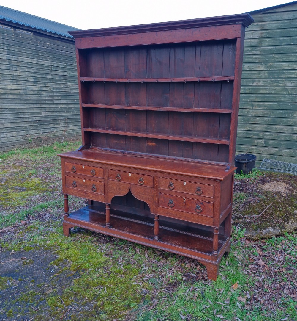 Regency oak 2 part Welsh dresser  View XII