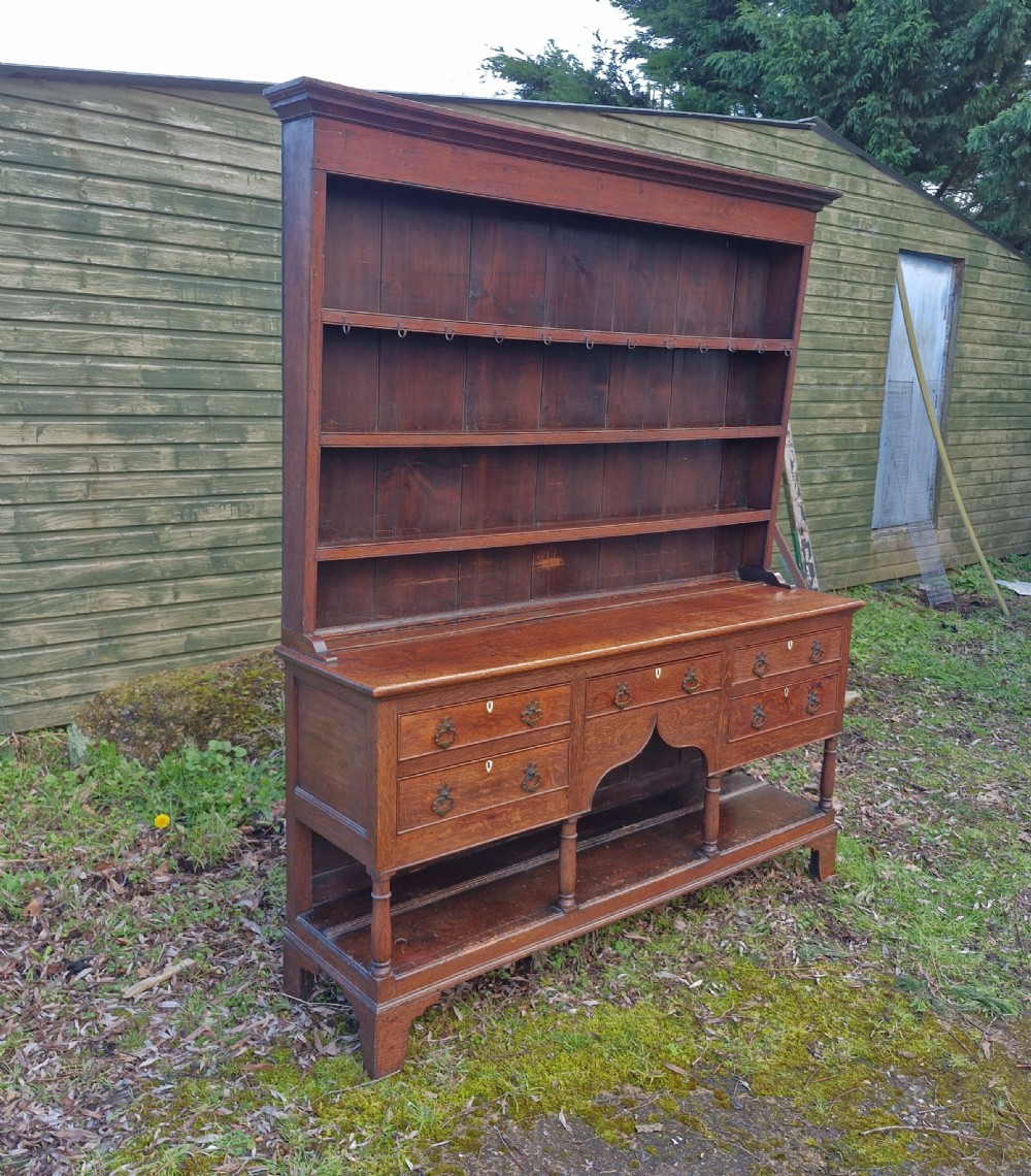 Regency oak 2 part Welsh dresser  View XIII