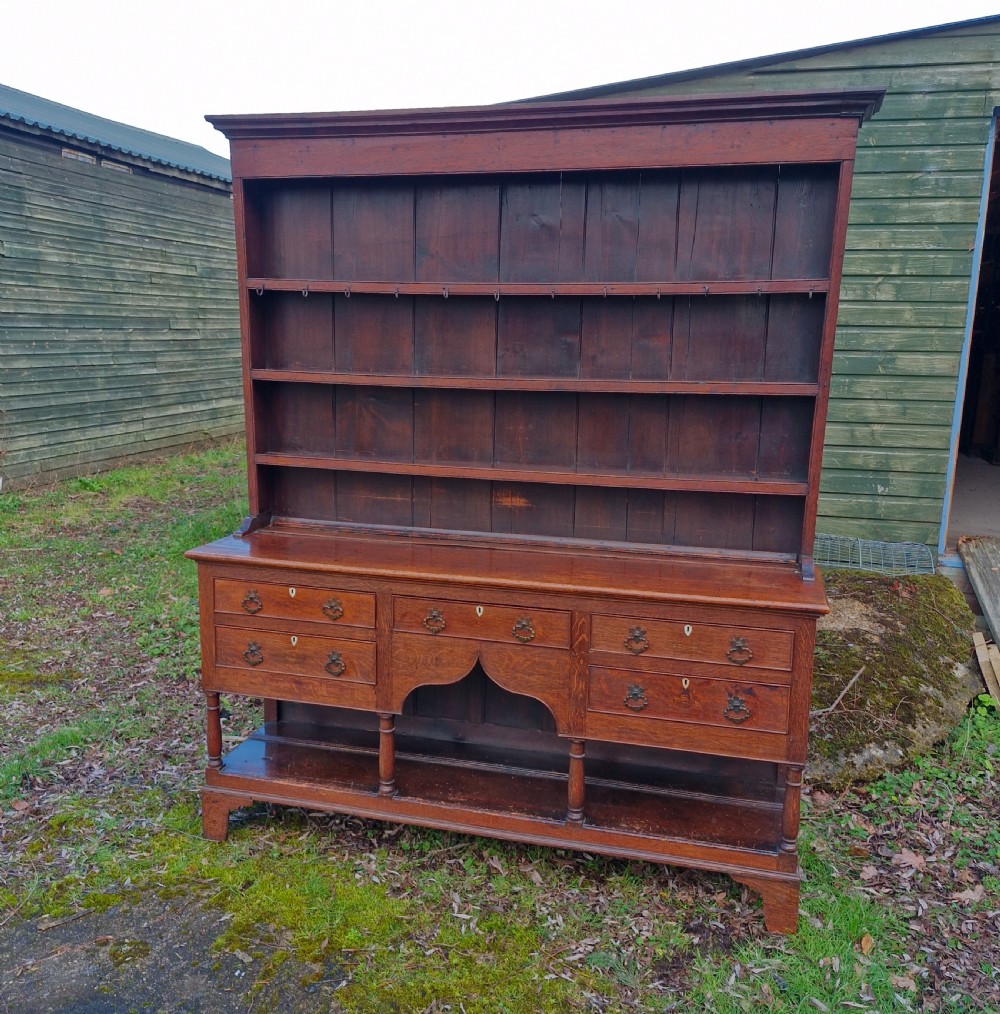 Regency oak 2 part Welsh dresser  View XV