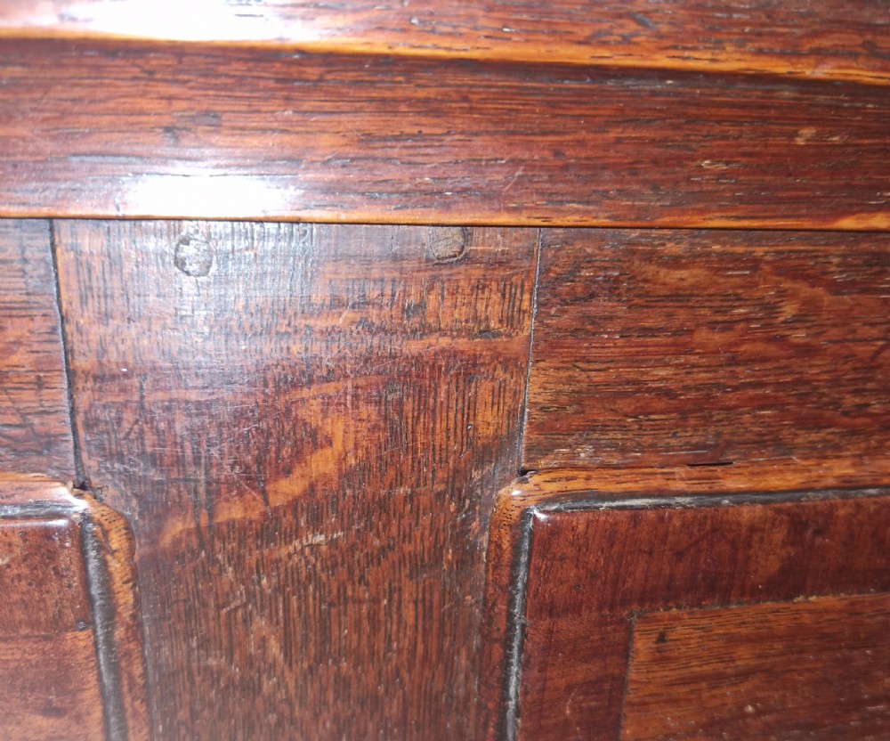 Late Georgian oak dresser base. View III