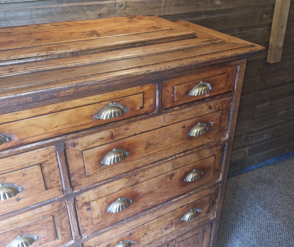 Unusual 19th century office cabinet chest.  View XIII