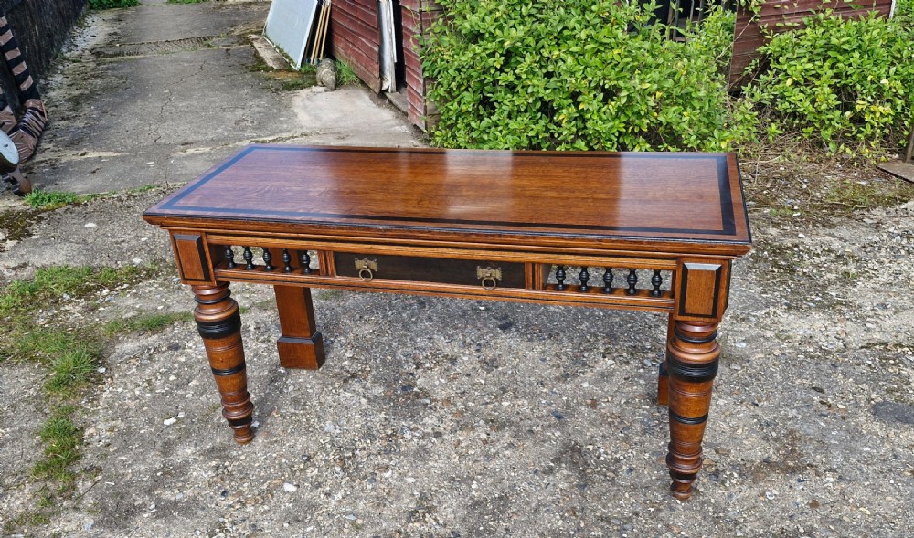 Victorian Scottish Hall table. View VIII