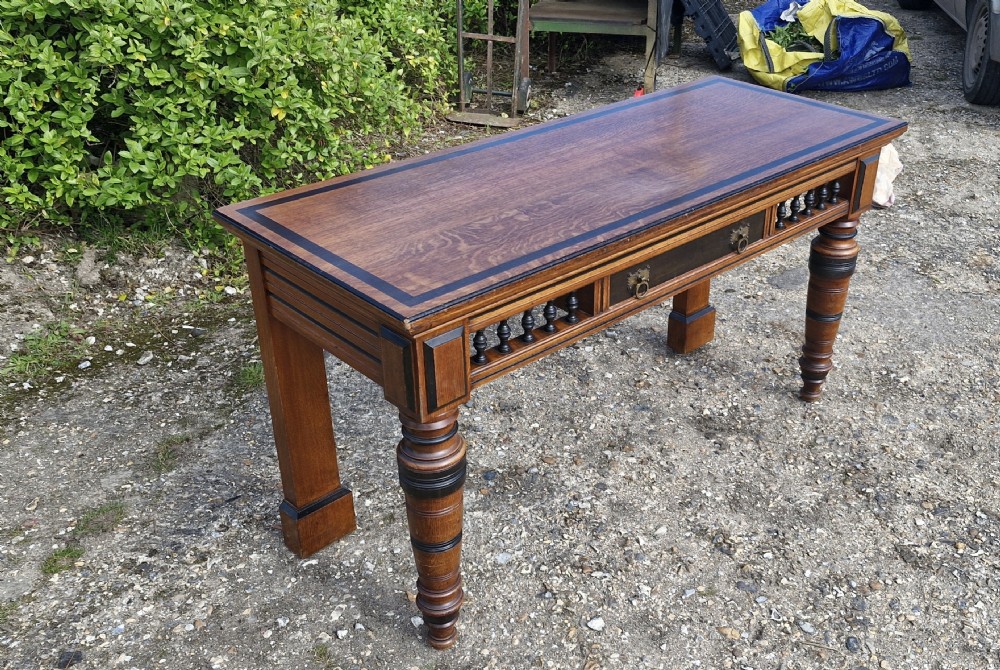 Victorian Scottish Hall table. View X