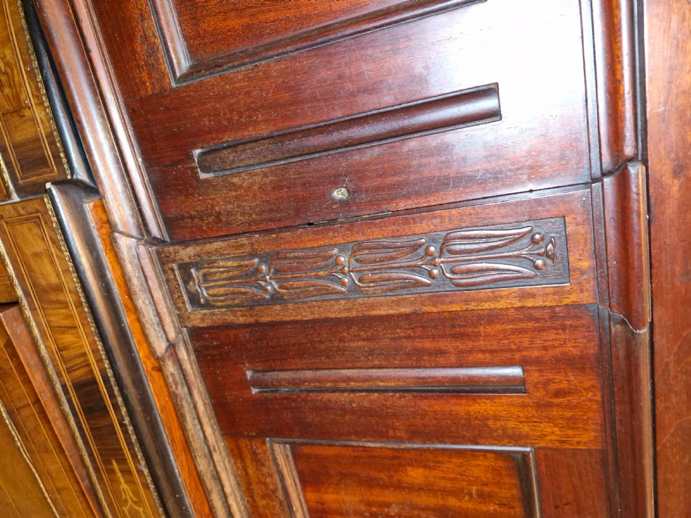 Early Victorian mahogany office cabinet, fitted interior.  View VIII
