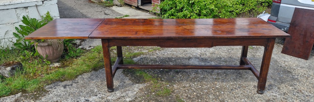 French farmhouse kitchen dining table.  View IX