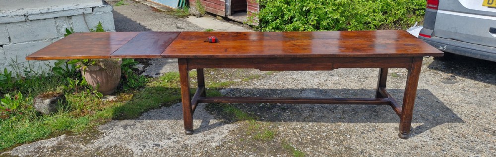 French farmhouse kitchen dining table.  View XI