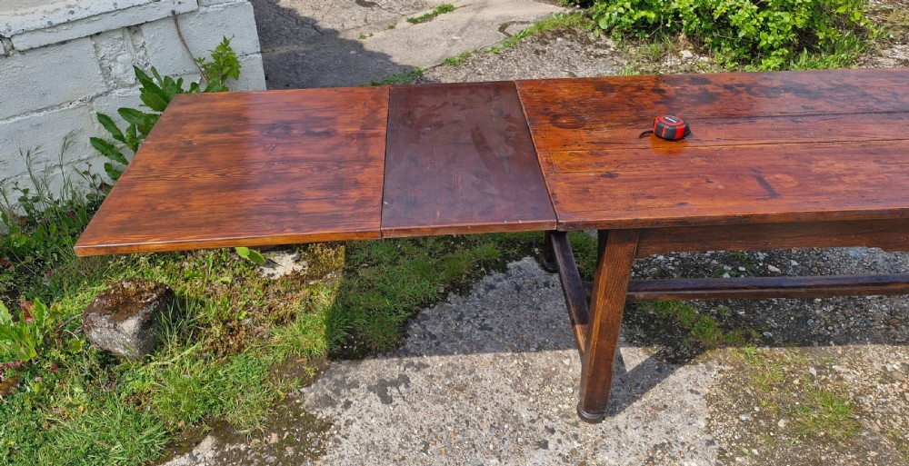 French farmhouse kitchen dining table.  View XII