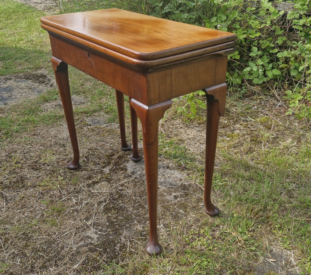 18th century combined games and tea table. View II
