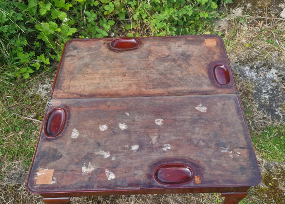 18th century combined games and tea table. View IX