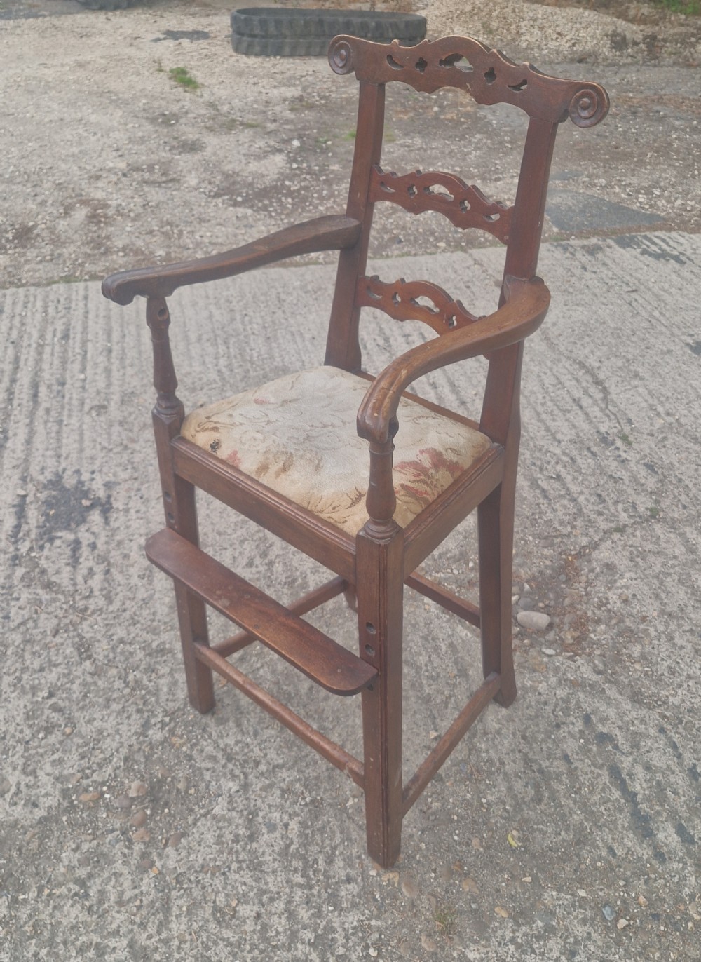 19th century Childs high chair. 