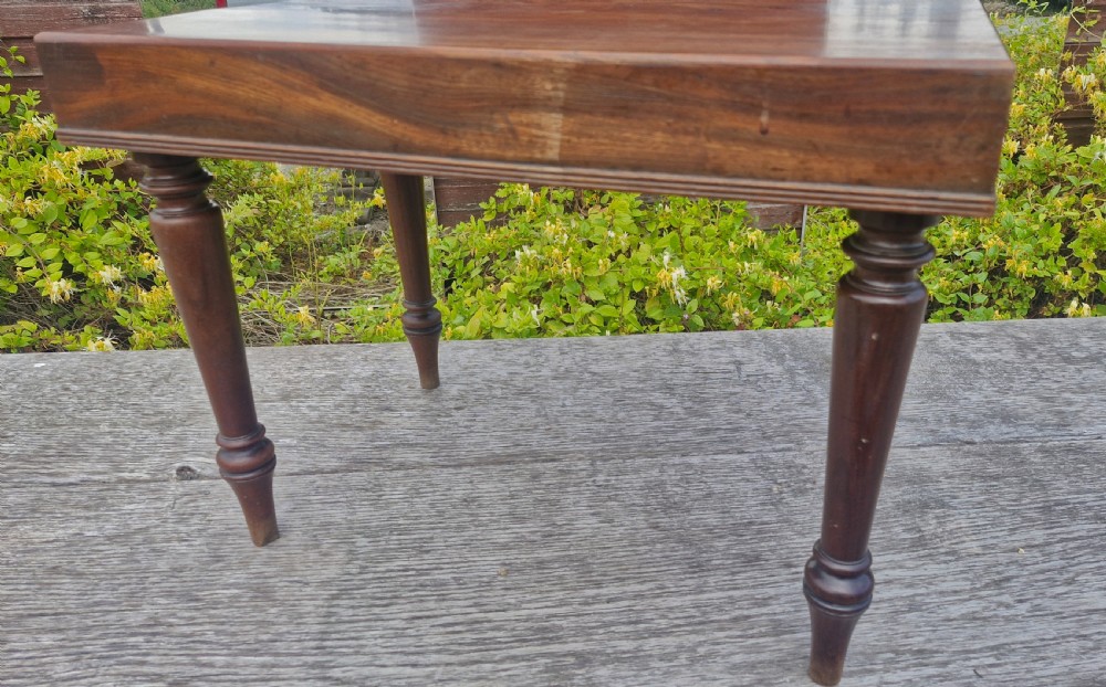 Regency mahogany bidet table. View VI