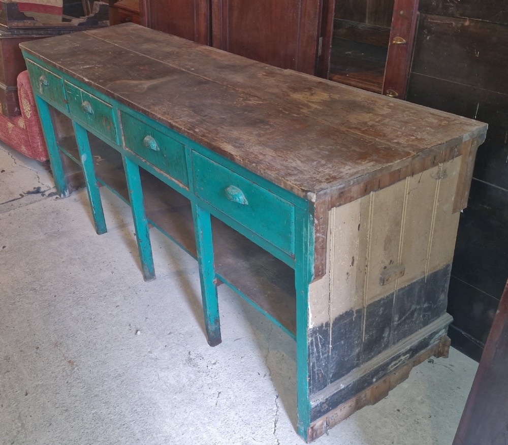 Edwardian 4 drawer kitchen work table