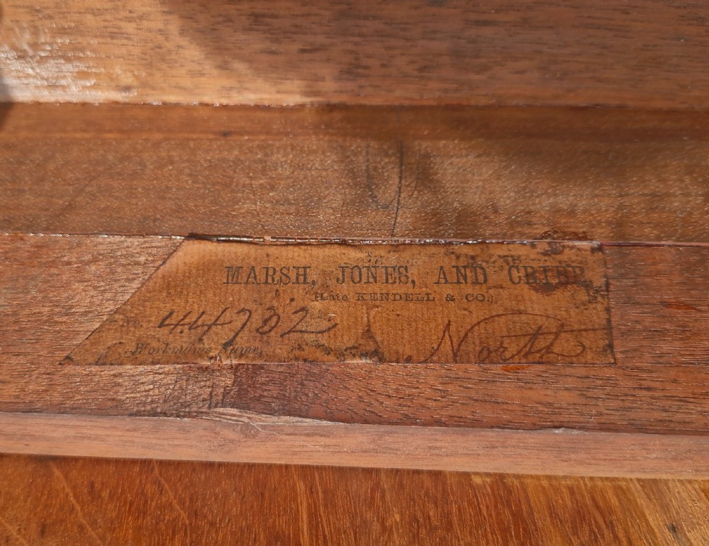 Victorian oak games table by Jones,Marsh and Cribb. View XV