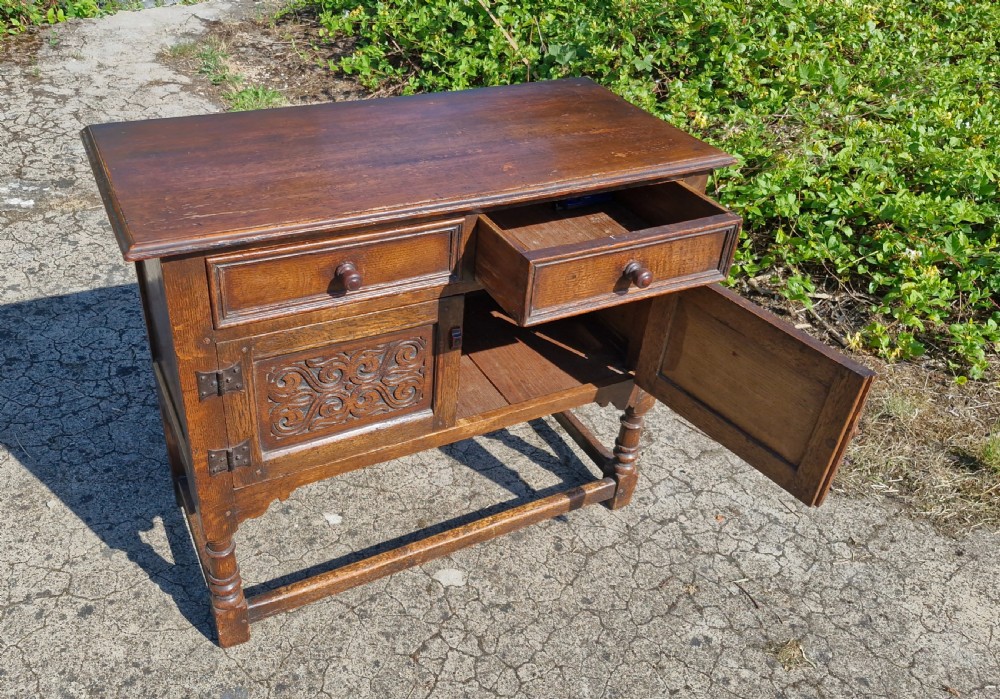 Ipswich oak side cabinet.  View II