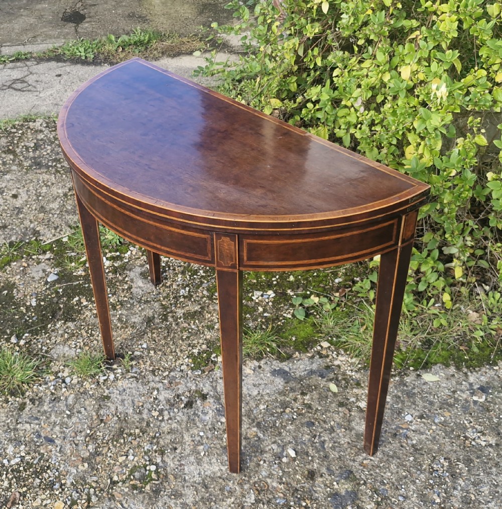 Early 19th century inlaid 